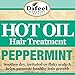 Difeel Peppermint Hot Oil Treatment for Dry, Irritated or Flaky Scalp - 7.1 oz Hair Treatment