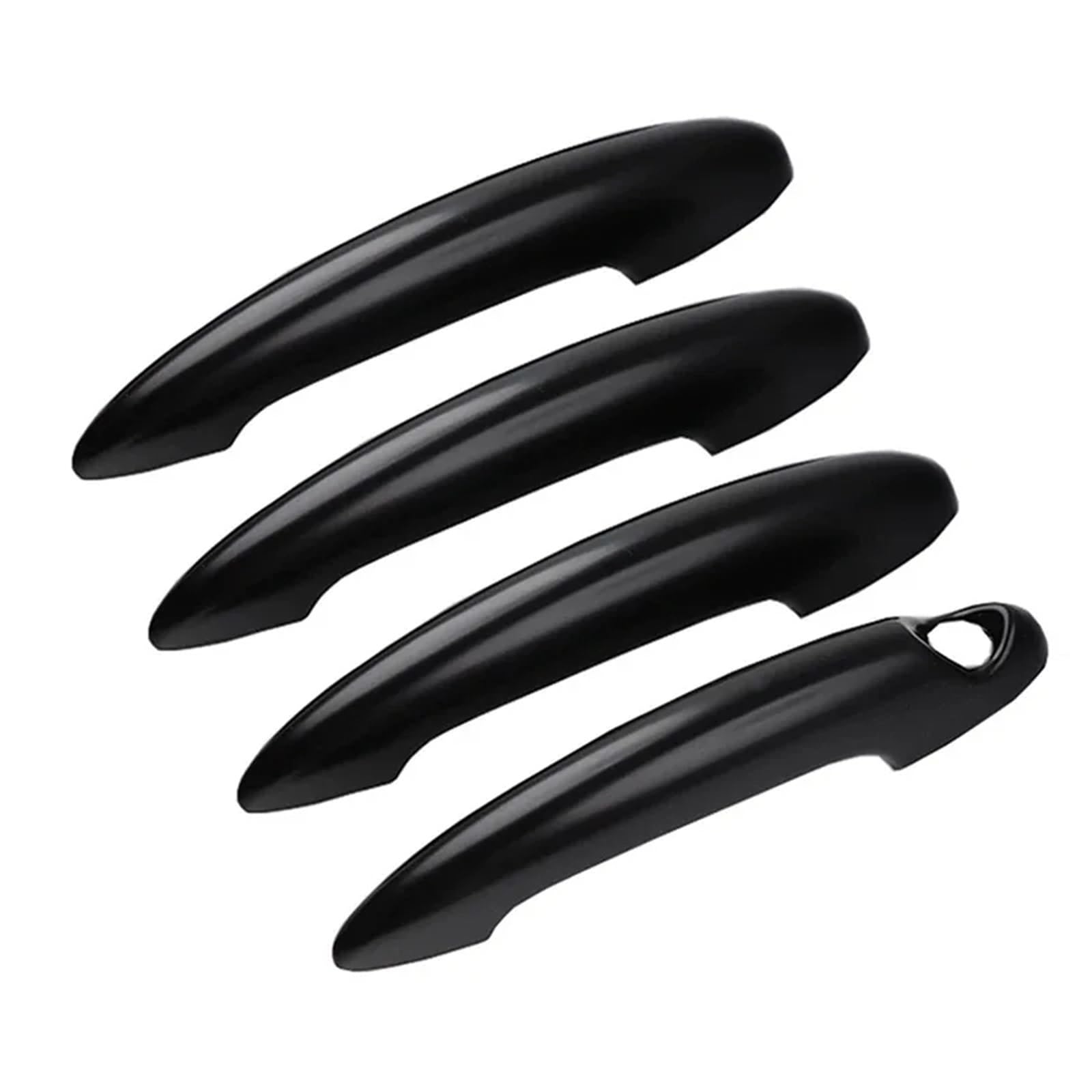 Rdwspli Black Exterior Handle Shell Compatible With Mini For Clubman For R55 2007–2014 Door Handle Cover Carbon Fiber Car Exterior Stickers Auto Accessories