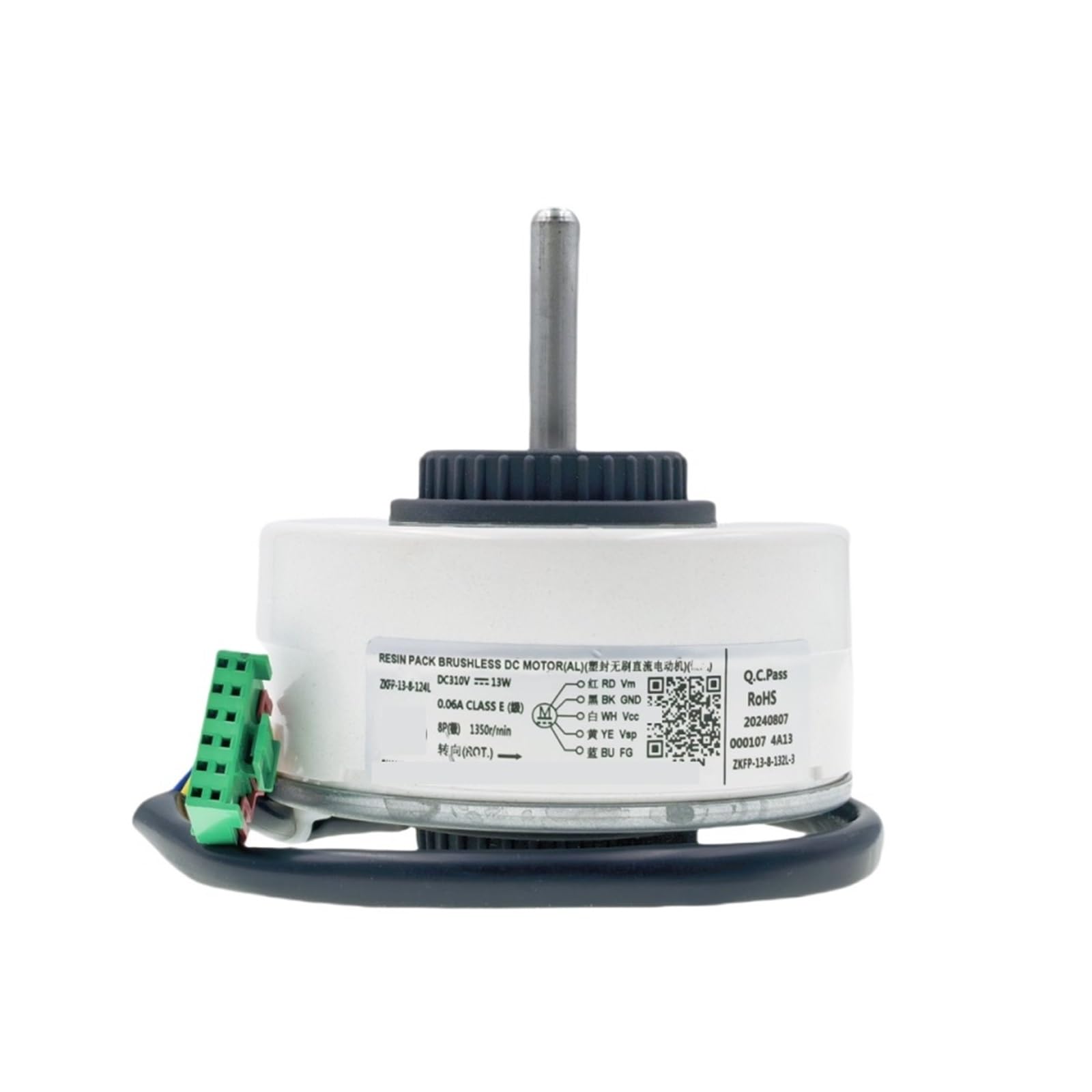 Wuplkcuij One Color Zkfp-13-8-124L Dc310 13W 1350R/Min Indoor Unit Dc Fan Motor For Air Conditioner Conditioning Parts