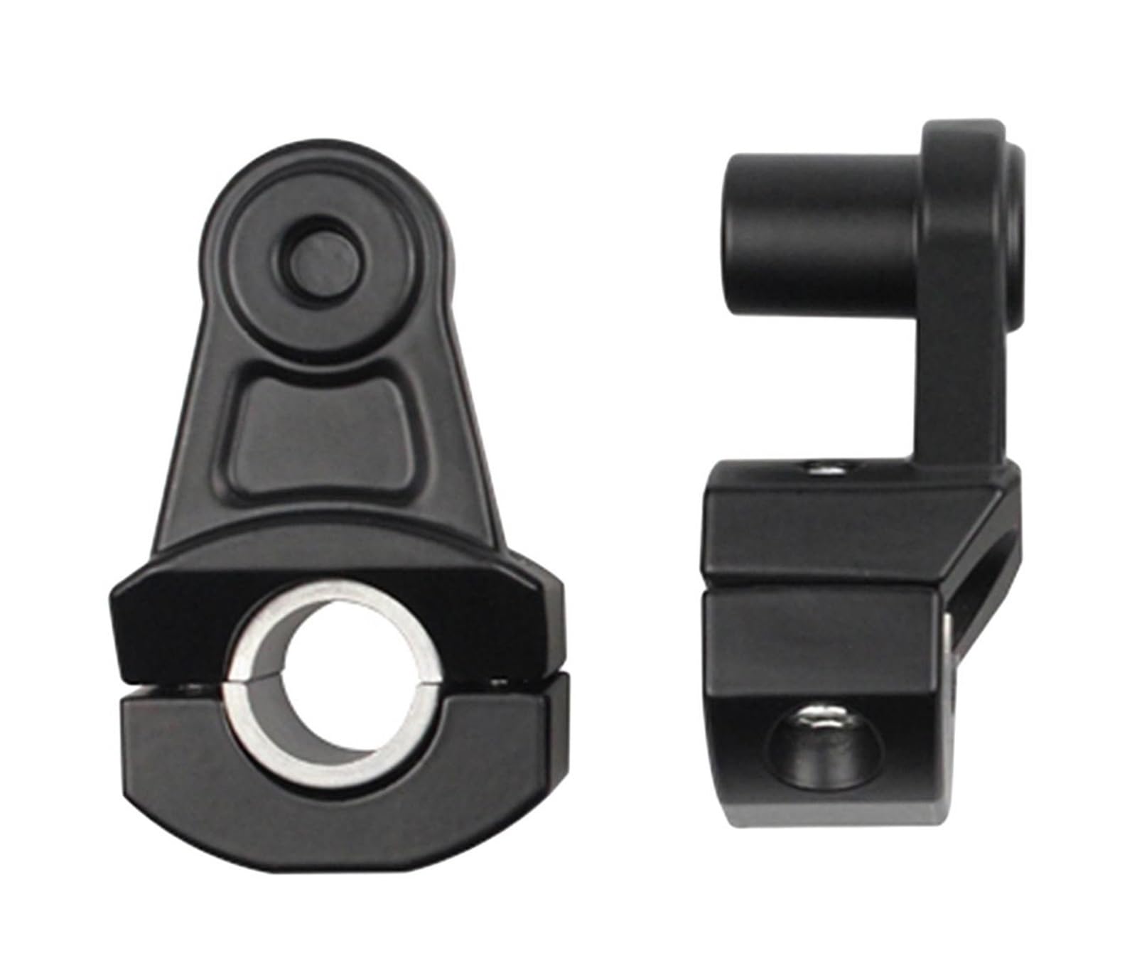 NADCFN 22mm 28mm Motorcycle Handlebar Riser Mount Adapter Kit Extender Riding Handlebar Riser(Black)
