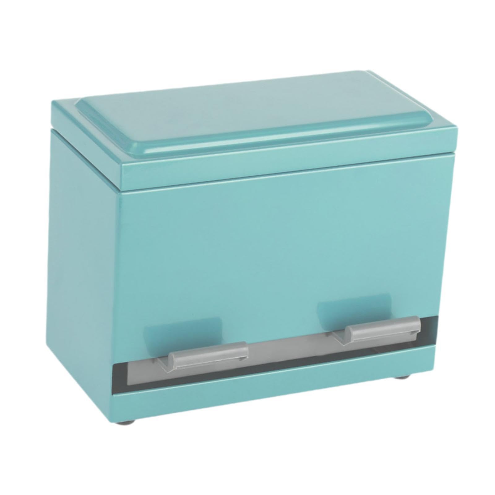 Strohhalmspender, Aufbewahrungsbox mit Deckel, Arbeitsplatte, Bleistifthalter, für Klassenzimmer, Restaurant, Zuhause, GrÜn