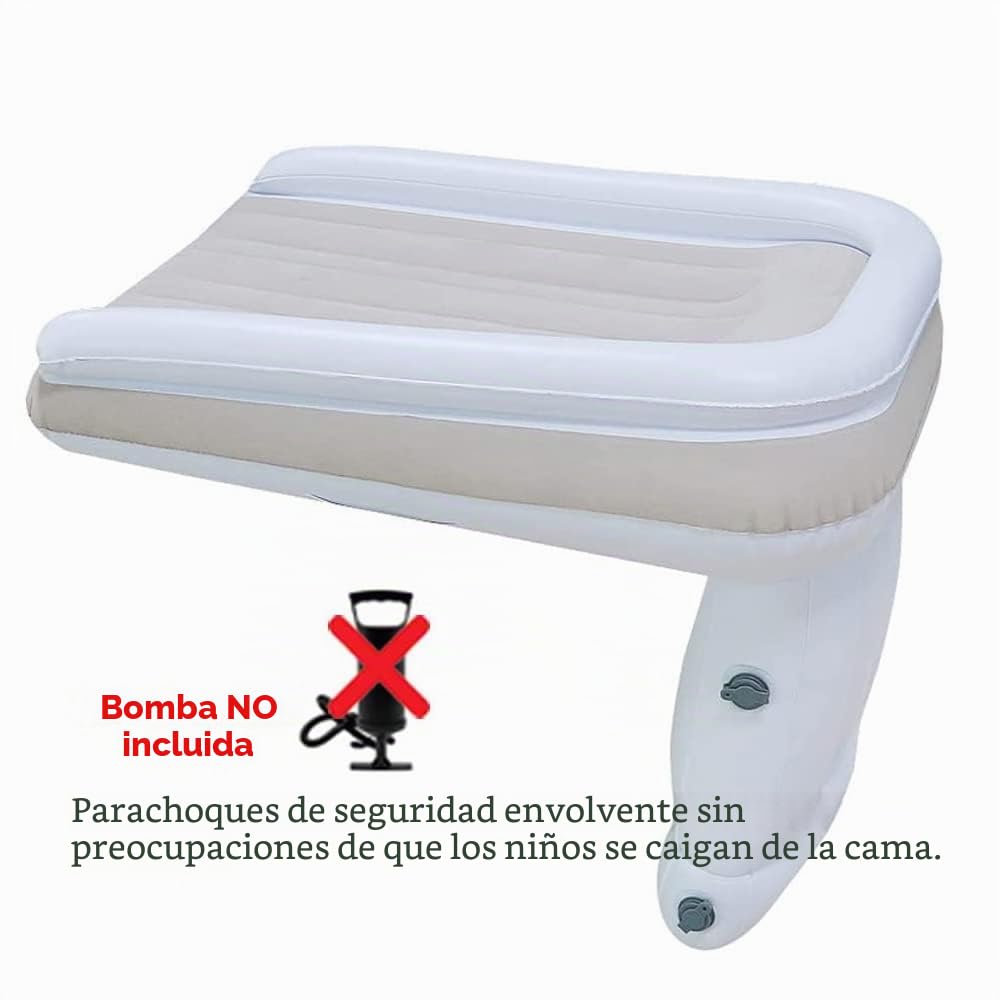 Cama Inflable de avión para niños pequeños, Cama de avión de Viaje para bebé | Cama de Viaje Inflable para niños pequeños | Cama de avión Infantil