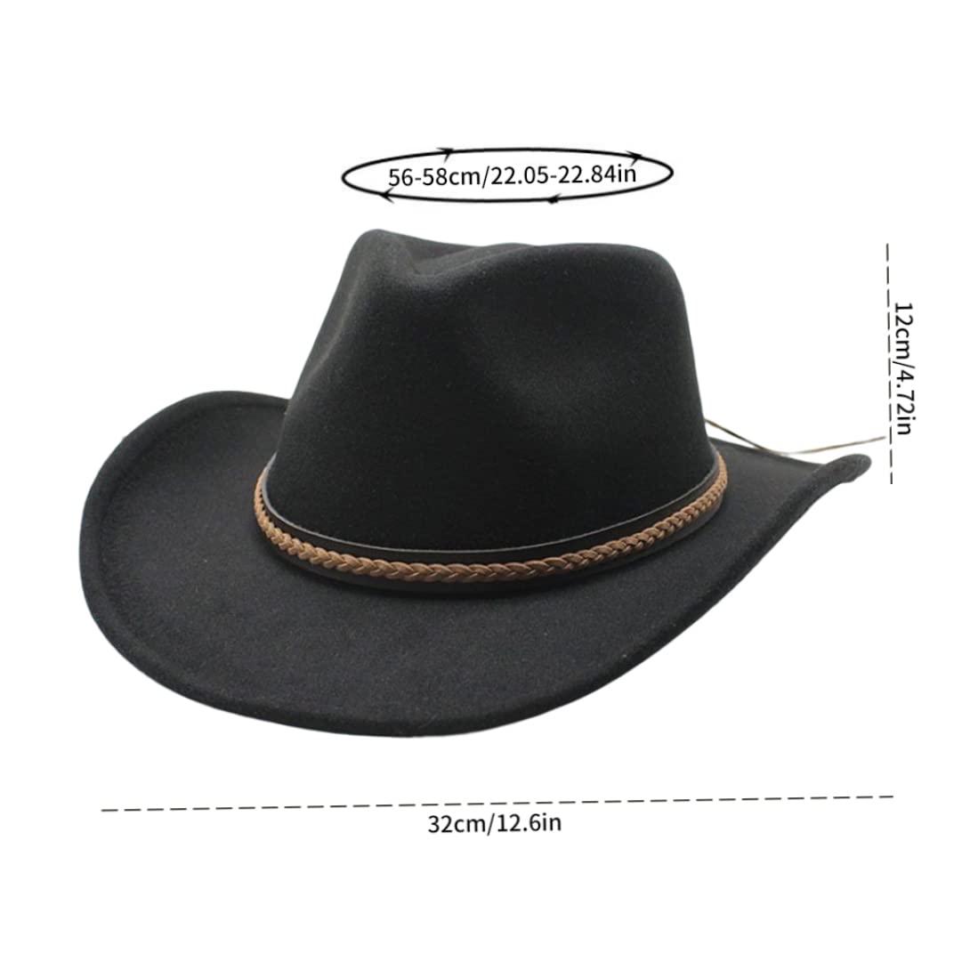 Chapeau Cowboy Western CutitiUU Chapeau De Cowboy Western Pour Homme Et Femme Chapeau Homme