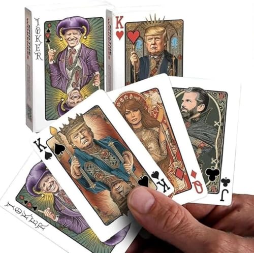 Baraja de Poker Temática Donald Trump