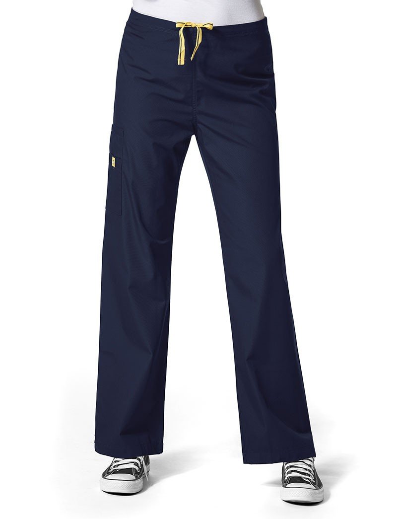 WonderWink Damskie spodnie Origins Sierra Scrub, granatowy, XL