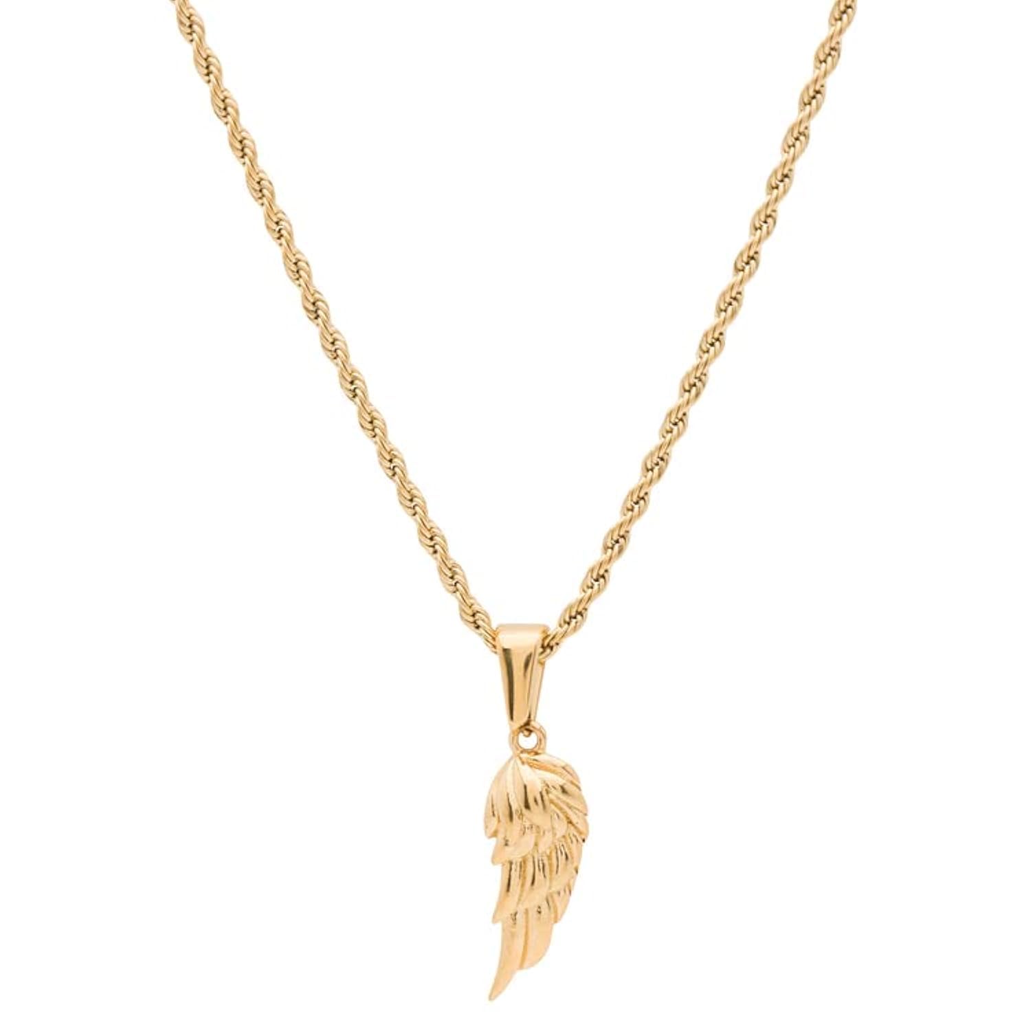 Planet '79 New and Improved 18k Gold Angel Wing Pendant