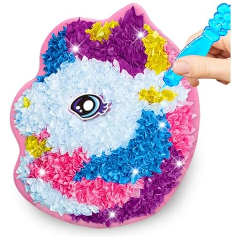 whatstem Plush Craft Unicorn Pillow Cover
