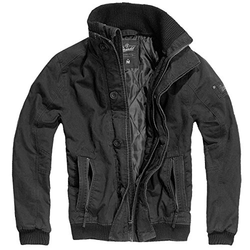 Preisvergleich Produktbild Brandit Herren Pike Road Jacke, Schwarz (Schwarz 2), Small