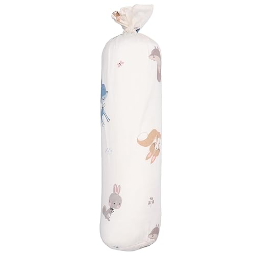 Almohada de dormir lateral para bebé, soporte de cuello de trigo sarraceno de algodón suave con diseño estable, cojín de respaldo de posicionamiento