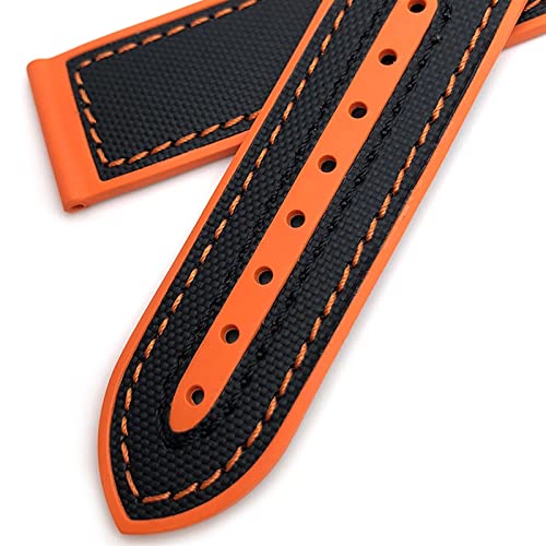 Bracelet en caoutchouc nylon 20mm, l'accessoire idéal de la Seamaster 300 - 5