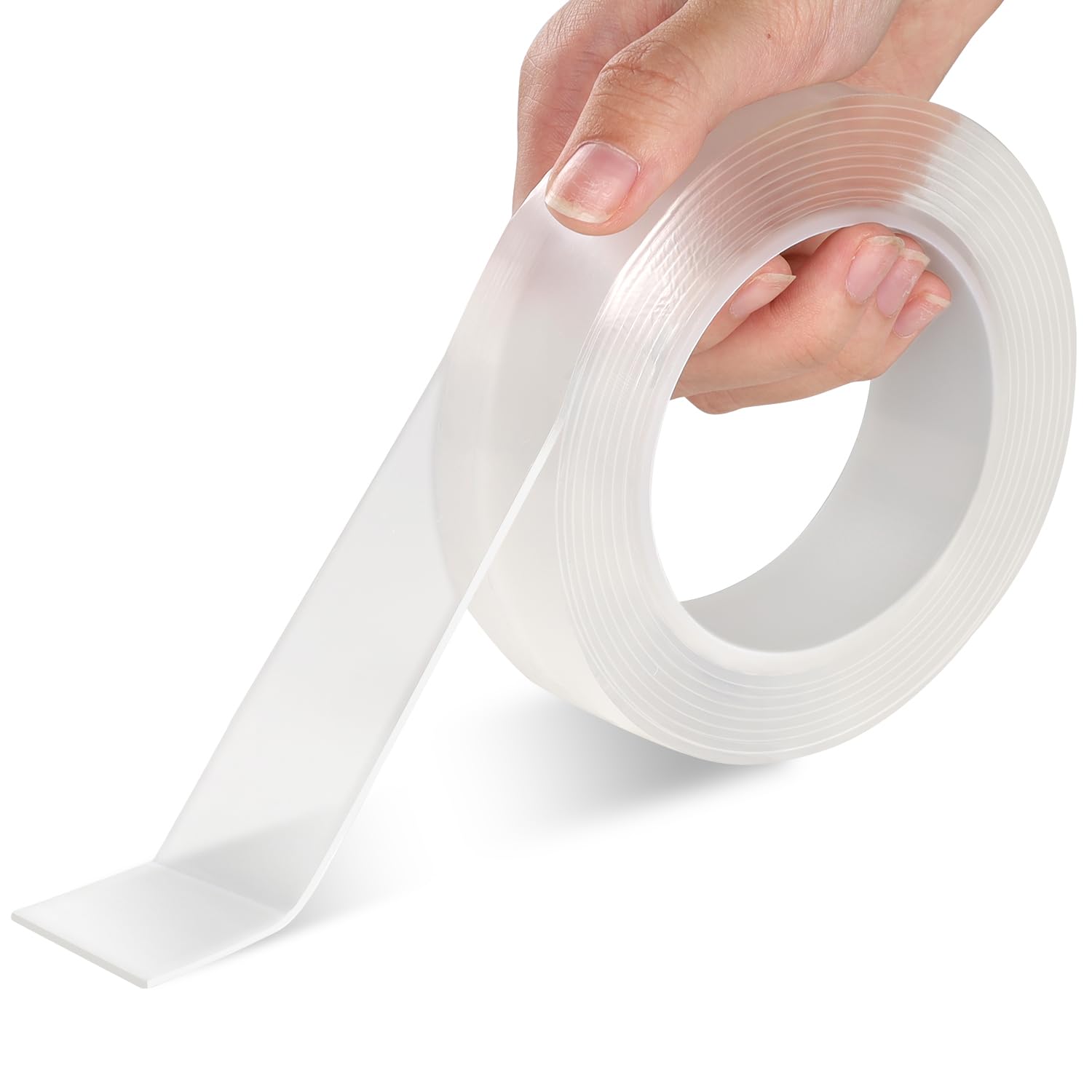 Nano Tape Double Sided Tape 10FT Heavy Duty Super Tough Tape Clear Mounting Tape Sticky Tape Removable Wall Tape for Paste Items,Household (1 PCS)