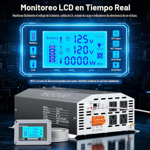 Inversor 1500W 9 Imagen adicional