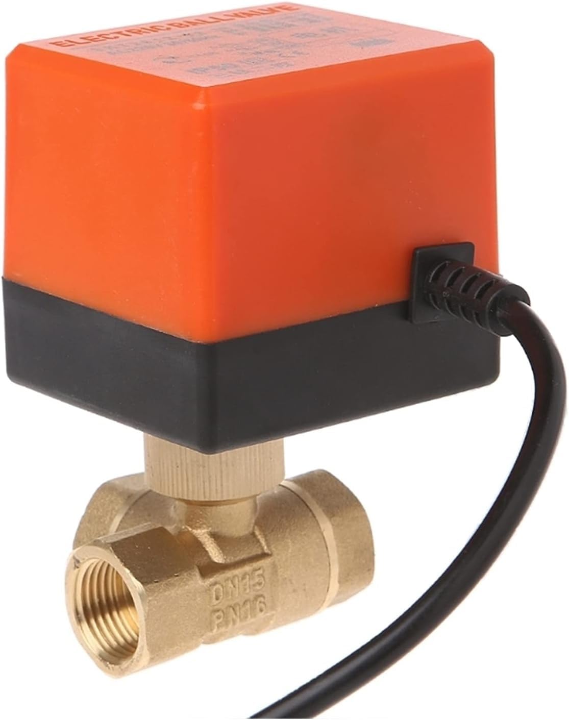 Válvula de bola motorizada DN20 de 3 vías con control eléctrico bidireccional y tensión AC 220V