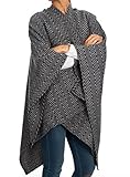 Dieser Poncho von VILA ist kuschlig ohne dabei zu beengend oder zu schwer zu sein. Er ist ungefüttert, um die Oversize-Silhouette im Poncho-Design hervorzuheben.