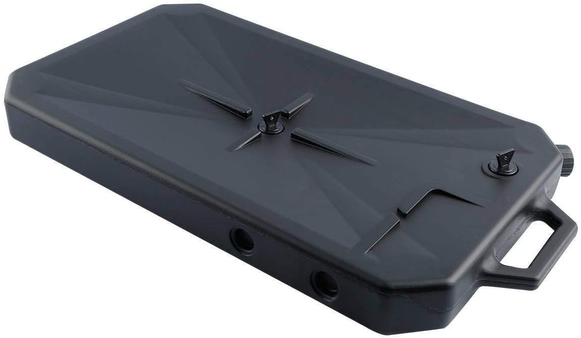 TCMT Universal Low Profile Oil Drain Pan Spout Fit For Harley Road King Electra Glide Ultra