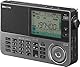 Sangean ATS-909X2 Profi Weltempfänger mit UKW Stereo, versch. Farben Schwarz, 1109-00033-SW