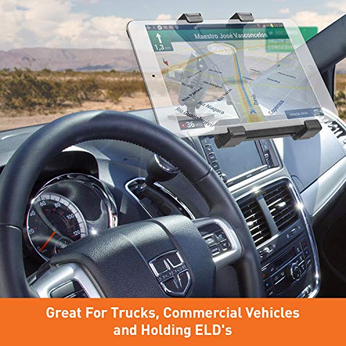 Ibolt Tabdock Amps - Heavy Duty Drill Base Mount For All 7" - 10" Tablets (Ipad, Samsung Tab) For Cars, Desks, Countertops: Great For Commercial Vehicles, Trucks, Homes, Schools, And Businesses #TOP6