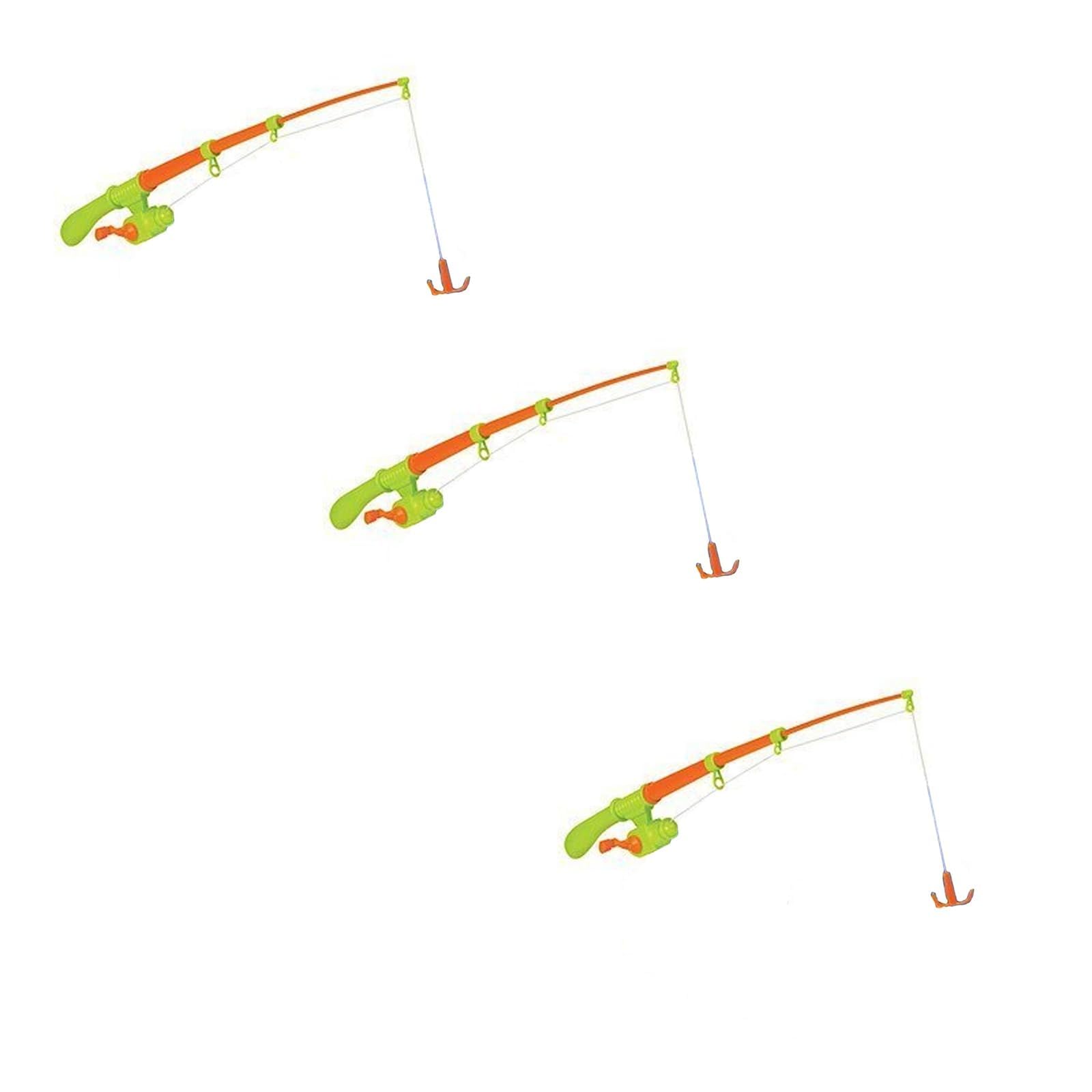 SDMAX Kids Hook Duck Style Bath Toys, Duck Hooking Game, Summer Garden Pool Toy Rod Set, Lawn Games, Parties, Duck Game, Attractive Design, For Kids, (3PCS)