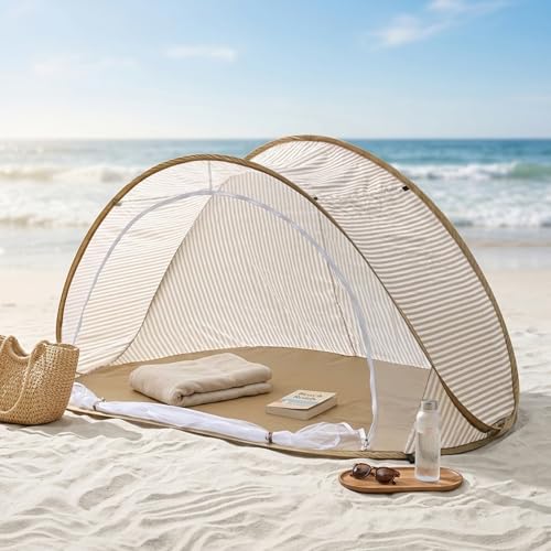 Mosquito Net Tent para Camping, Carpa con Montaje Instantáneo para Patio, Playa, Exterior, 200x120x100cm miniatura 2