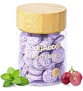 Toothpaste Tablets, Chewable Whitening Toothpaste Tabs, Natural Whitening Fluoride Free, Mint Mou...