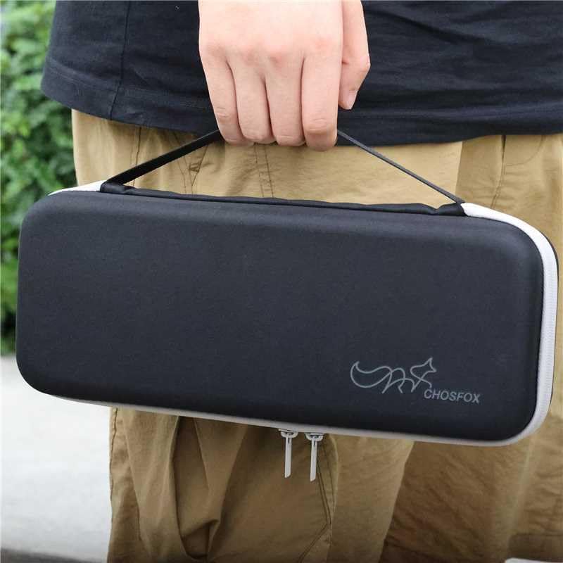 Arctic-Fox 60% Mechanical Keyboard Bag Case,Hard Shell Keyboard Traveling Bag,Hard Case for 84-Key Keyboard of Mini Keyboard (Extra Space) - Image 7