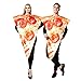 Produktbild EraSpooky Unisex Essen Lebensmittel Pizza Kostüm Halloween Party Karneval Fastnacht Faschingskostüme für Erwachsene Herren Damen