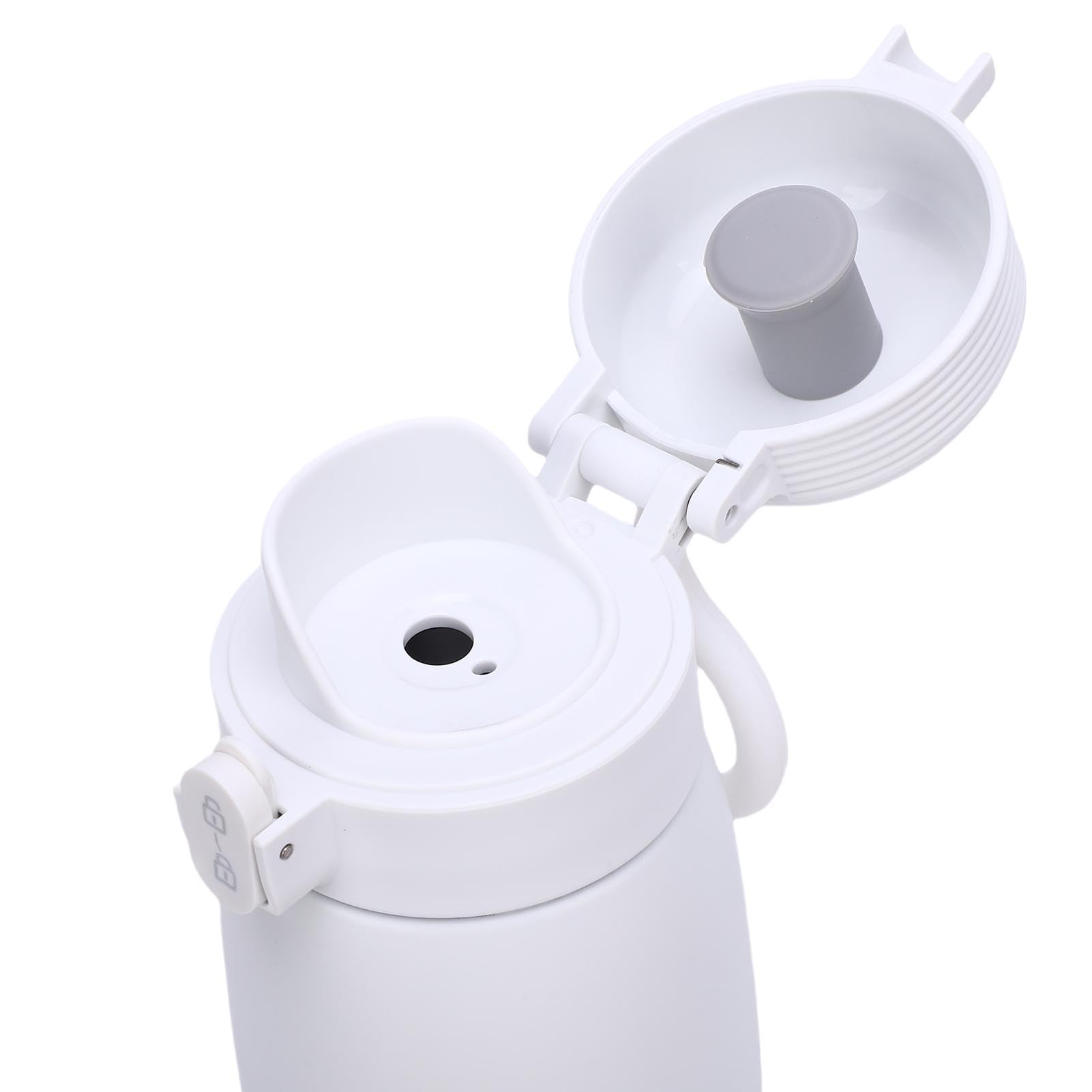 Generic Calentador de Biberones Portátil, Ligero y Recargable, Control de Calor Ajustable de 37 ℃ a 55 ℃ para Viajes, Acampadas y Necesidades de Niños Pequeños (500 ml 6400 mah)