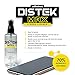 cellhelmet DISTEK Max Screen and Phone Cleaner Disinfectant with 70 Percent Isopropyl Alcohol 70% Universal for All Glass Displays, LCD - 120mL / 4oz with Microfiber Cloth - Made in USA