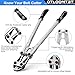 OTLOOMTBT 24 In Heavy Duty Bolt Cutter - Industrial Chromium Molybdenum Steel Ergonomic Design, Effortless Cutting for Locks, Chains, Fences & Rebars | Long Lifespan for Construction, Locksmiths & DIY