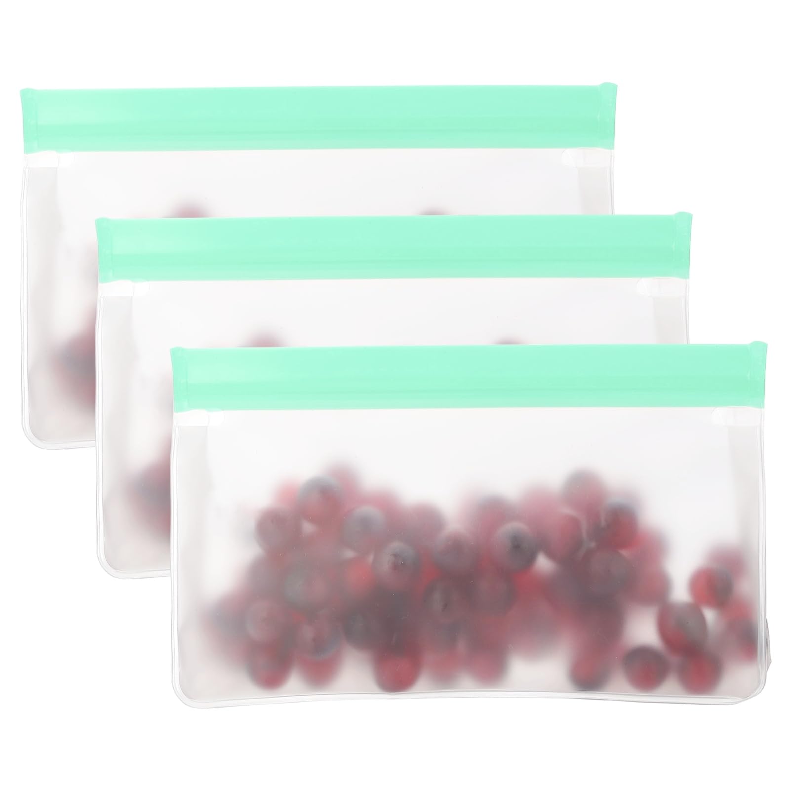 Sac de congélation réutilisable pour collation et fruits sachet zip étanche pique-nique