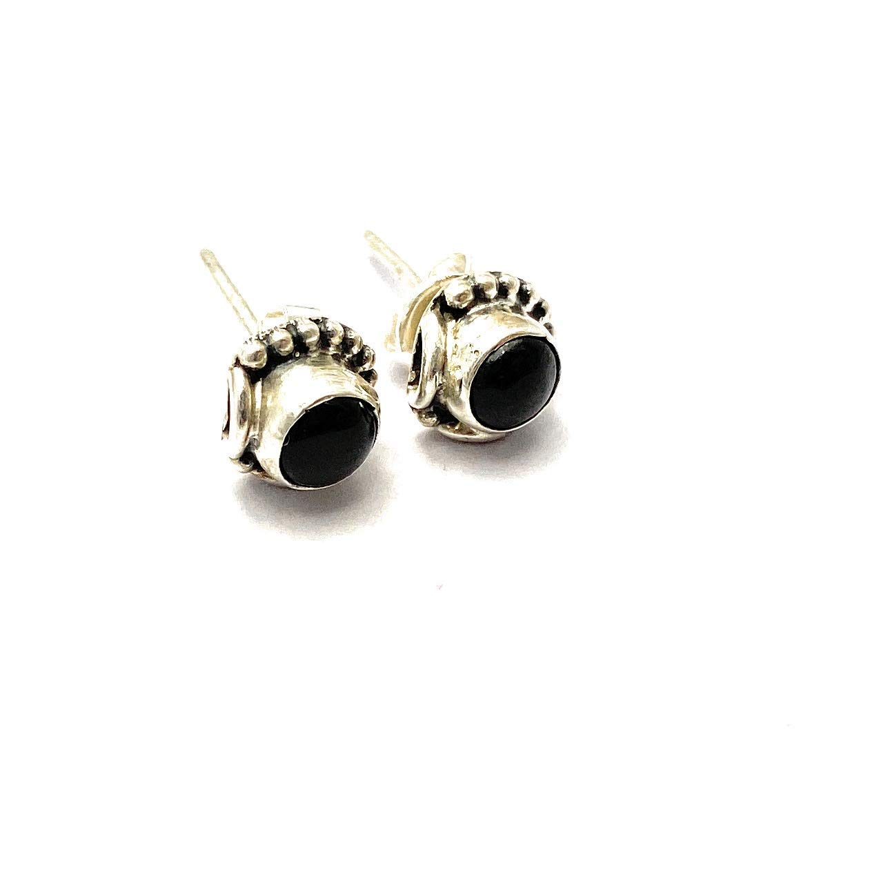 Hstudio Black Onyx Gemstone Earrings Ha Unique Outstanding Design