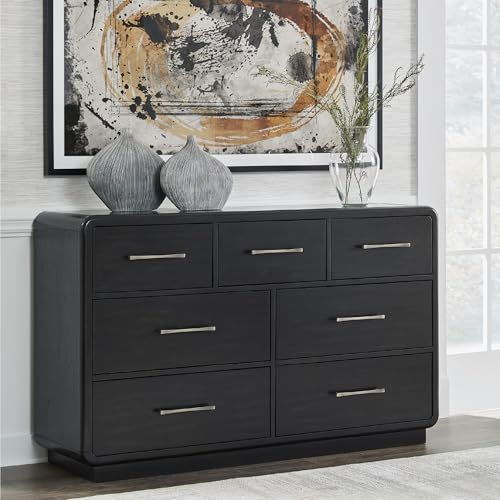 Modern 7-Drawer Dresser with Felt-Lined Top Drawer - Image 3