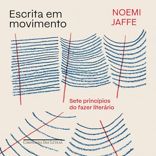 Diseño de la portada del título Escrita em movimento