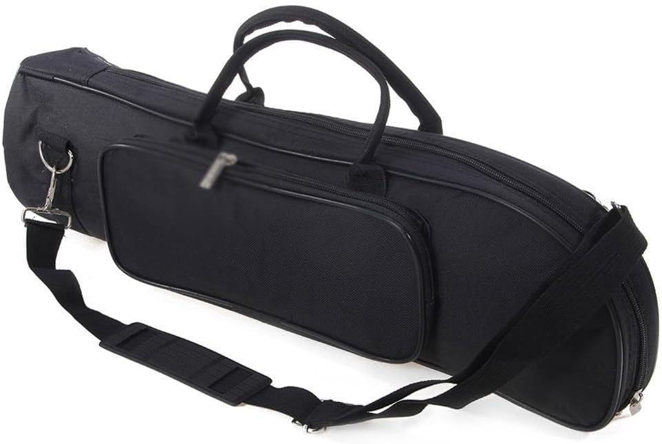 JSEIAJB Professional Waterproof Trumpet Bag Zippers Design Storage Case Oxford Cloth And Cotton Wind Instrument Storage Kit