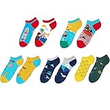 🧦【AB Bunte Socken Damen】：Linke und rechte Socke unterschiedlich,zeigt Ihre Persönlichkeit. Verabschieden Sie sich von der Monotonie klassischer Socken. Joomouney AB Socken sind führend im Trend und ein Modeartikel für passende Kleidung im Frühling und Sommer.