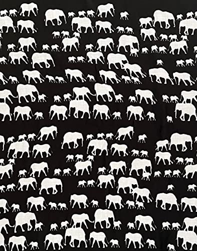 Lina & Lily Elephant Animal Print Women's Infinity Scarf Lightweight4