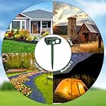 Solar Ultrasonic Animal Repellent Outdoor, Deer Repellent Devices Motion Detection, Waterproof Cat Squirrel Mouse Raccoon Dog Bird Repellent Deterrent with LED Flash Light for Yard Farm Garden - Image 5