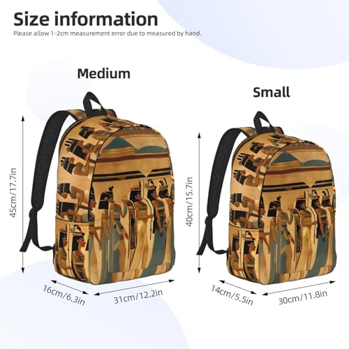 Sac à dos Égypte antique pour rando et voyage citadin