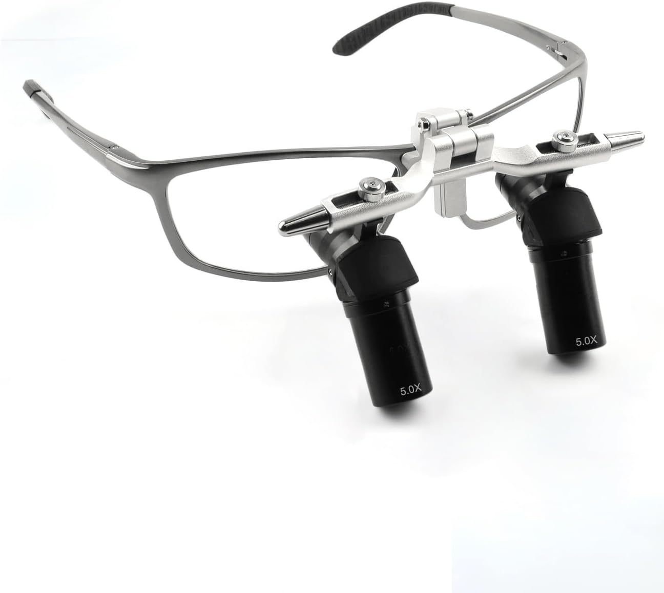 5X Magnifier 48 ° Ergo Optical Loupes Prevent Bending and Lowering Head