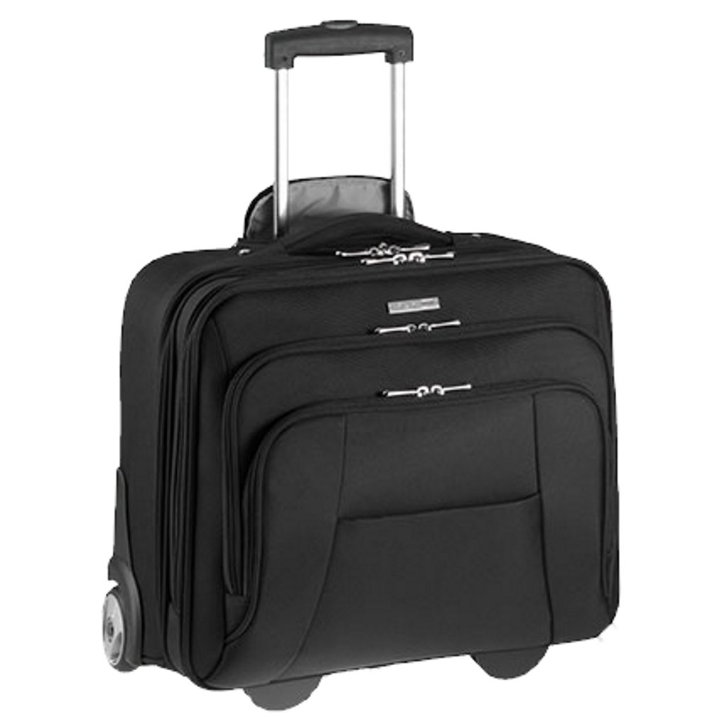D&N Business Line Maletín de piloto, 43 cm, 32 Liters, Negro (Schwarz)