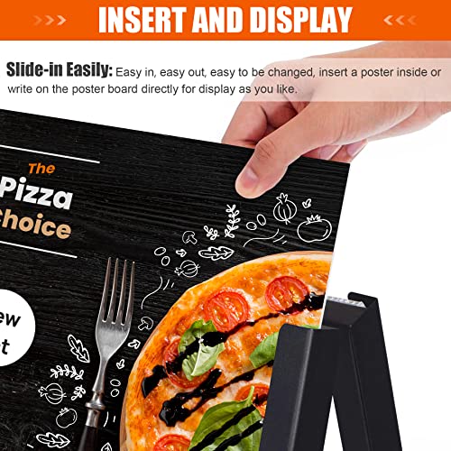 image for Miuwauer 24 x 36 Inch A Frame Sign Portable Double-Sided Folding Sandw