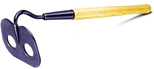 Kraft Tool BC229 - Azada de mortero corta de 6-12 pulgadas por 4-34 pulgadas con mango de madera de 21 pulgadas, multicolor, talla única