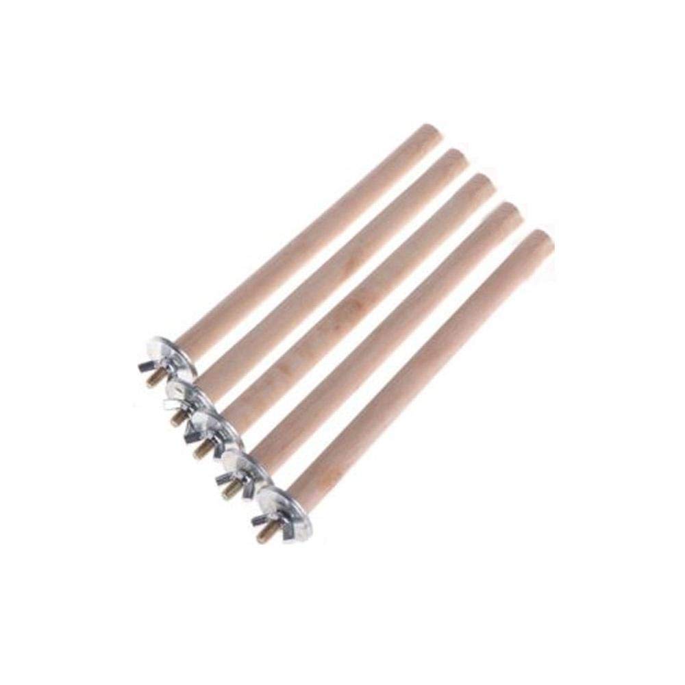 Vogelstangen Papageienspielzeug Log Coloured Bird Papagei Station Stick Station Bar Hopping Stick Stand Greifer Fang Bird Toys 20St
