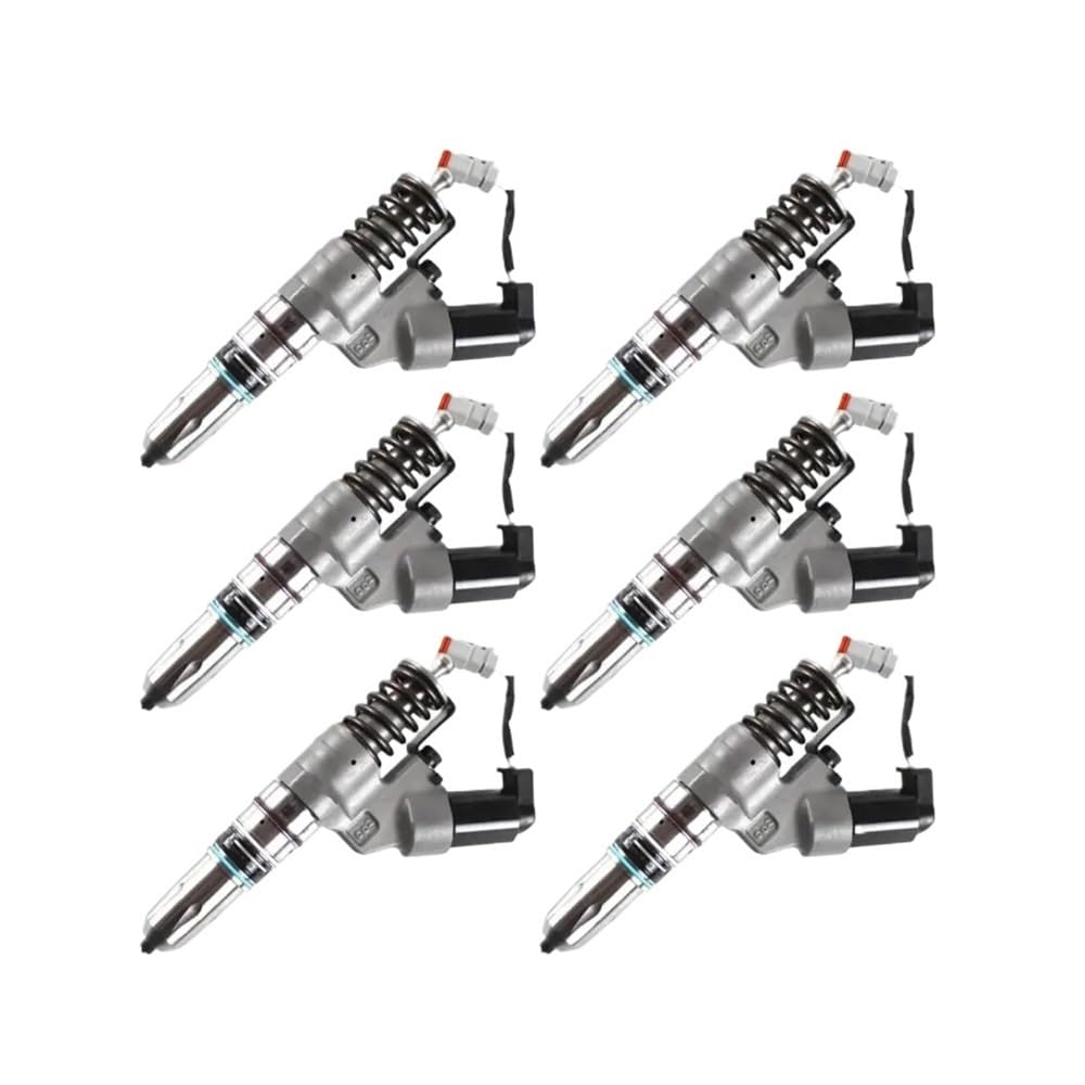 Hsugftmz One Color 6Pcs 4902921 4902921Px 4902921Rx Common Rail Diesel Injector Assy For M11 Qsm11 Ism11 Engine