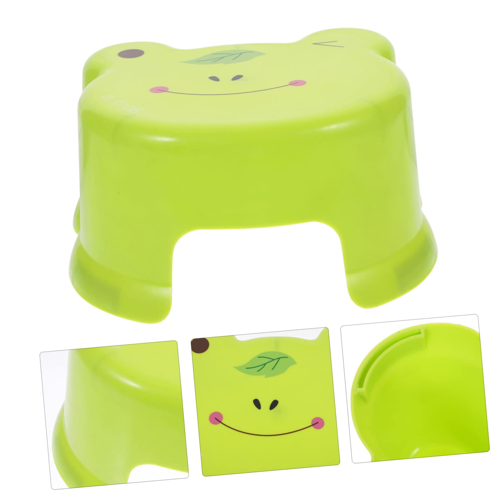 HOLIDYOYO Cartoon Pattern Boys and Girls Step Stool Portable Small and Footstool for Home Use