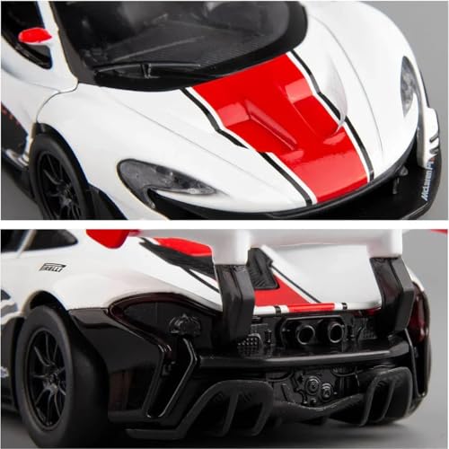 Image of Diecast Toy Cars for Kids & Collectors| 1:32 Scale | Pull Back Action Metal Model Car | Premium Detailing, Authentic Design, Sturdy Build | Gift Toy Car (McLaren P1 GTR)