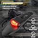 YUNYODA Led Motorrad Rücklicht, 3-Loch SUV Led Vorne Kotflügel Stopper Hinten Kotflügel Trail Moto Kompatibel Für XR250 XR400 XR650 WR250F WR450F CRF250X CRF450X CRF (Rot Linse)