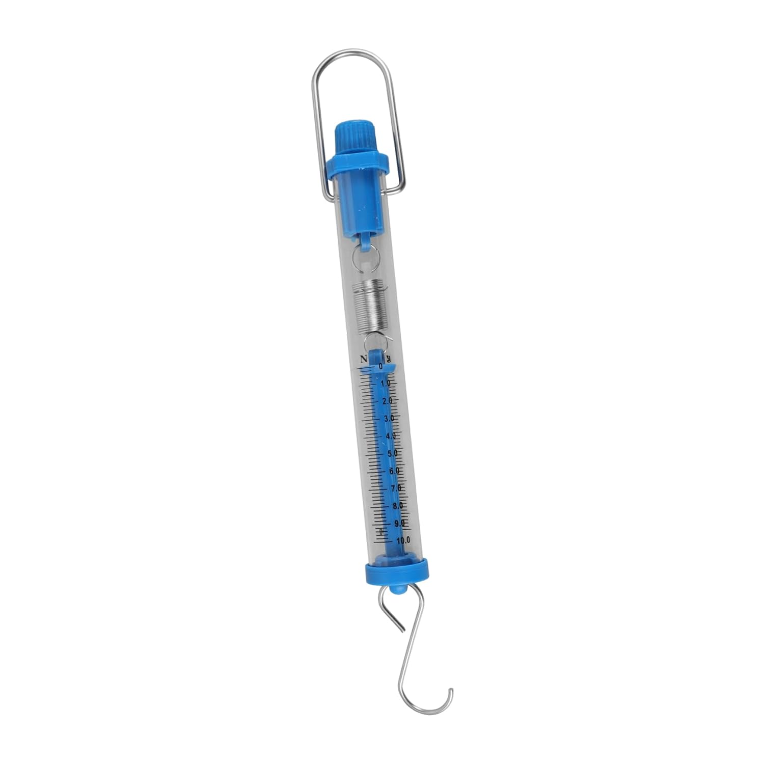 Cylindrical Dynamometer Tubular Spring Scale Science Spring Scale for Physics Experiment Equipment