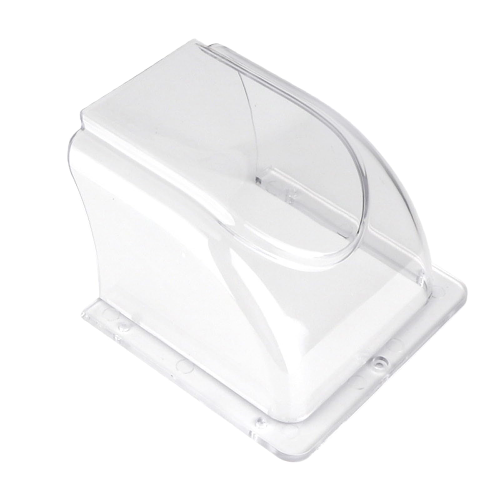 Buxuaaaa Transparent Doorbell Rain Covers Clear Protective Enclosure For Outdoor Access Control Terminals Waterproof Cover Doorbell Protector Cover