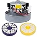 Smartes Sparset - Motor mit 2 Filtern für Dyson DC05 DC08 DC08i DC11 DC19 DC20 DC21 DC29 passend (1600W YDK) - Bestleistung beim Saugen